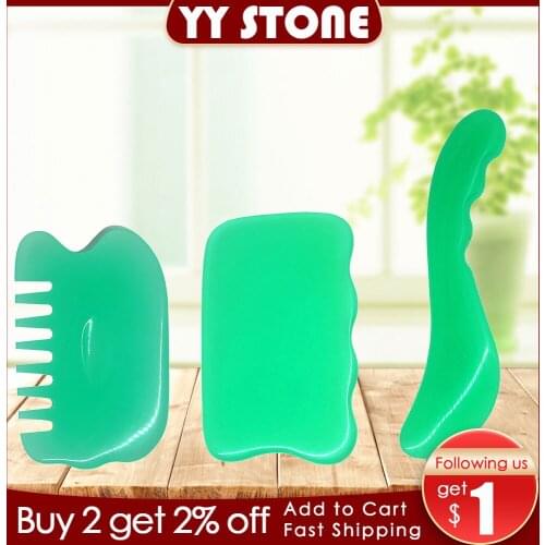Resin Beeswax Massage Scraping Facial Back Neck Massager Massage Comb Health Relaxed Anti-cellulite