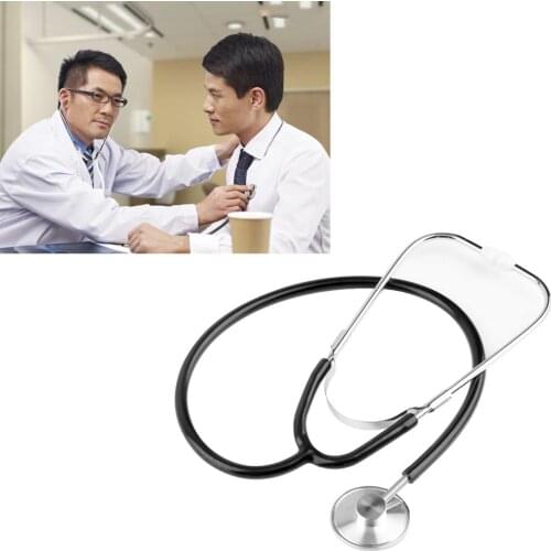 Portable Single Head Stethoscope Professional Cardiology Stethoscope Doctor Medical Equipment Student Vet Nurse Medical Device