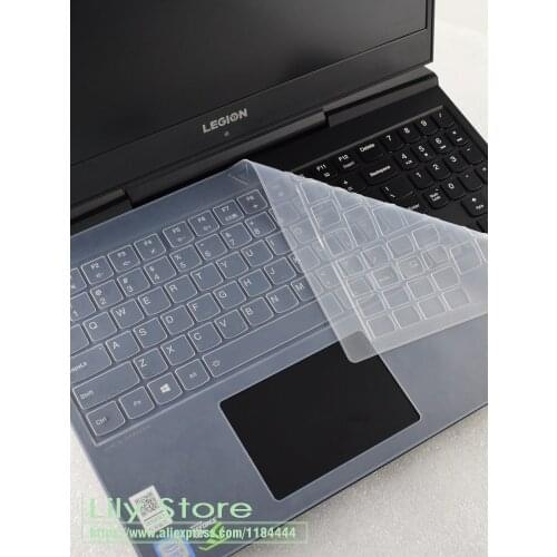 FULL COVER 15 inch Silicone Keyboard Cover Skin for 15.6 Inch Lenovo Legion 5 2020 2019 R7000 Y7000P Y720 Y520 R720 Laptop