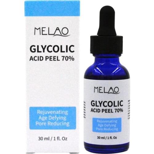 30ml Glycolic Acid Peel Repair Solution Shrink Pores Brighten Skin Color Balance Water And Oil Improve Acne Skin Nourishing