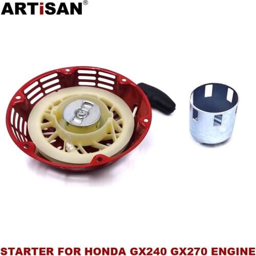 Recoil Starter With Platy Claw for HONDA GX240 GX270 (173F 177F) Water Pump.Generator.Tiller. Mower.Cultivator.Garden Tool