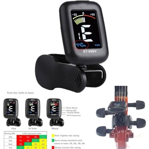 Violin Tuner Violoncello Tuning Equipment Tools Convenient and Portable Cello Tuner High-quality Fashion Design Wholesale