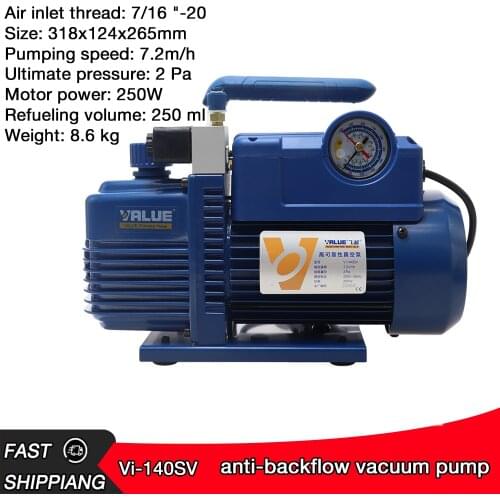 Vacuum pump V-i140sv air conditioner refrigerator air pump experiment mold air pump automobile air conditioner vacuum