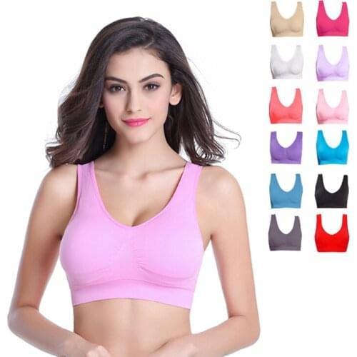 Plus Size Bras for Women Seamless Bra with Pads Big Size 5XL Bralette Push Up Brassiere Vest Wireless Ladies Lingerie Underwear