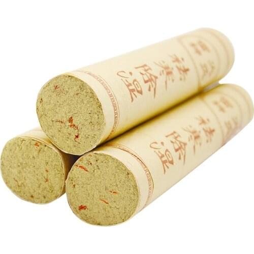 10 pcs 4cm thick fire moxibustion massage moxa strip wormwood with herb moxibustion stick