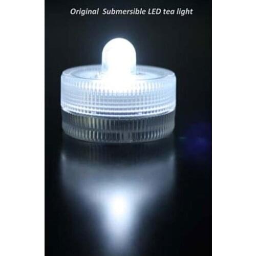 100 Wedding Cake Topper Selling Free shipping Super Bright Battery Operated Submersible Led Light for wedding party decorations