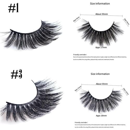 Buenas 3D eyelashes 50 pairs faux minkfur 3d eyelashes extensions hand made soft full strip lashes 5 pairs packing 10 packs/lot