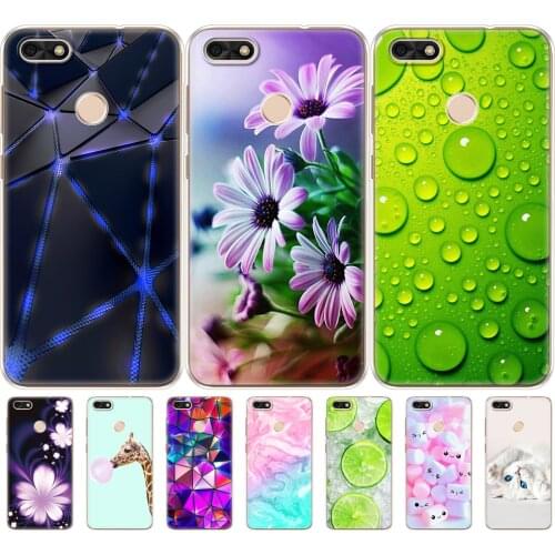 For Huawei P9 Lite Mini Case Soft TPU Huawei Nova lite 2017 SLA-L22 Case Huawei Y6 Pro 2017 Case