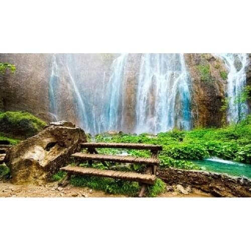 YIKEE falls diamond painting,daimond painting full square,diamond painting 5d K112