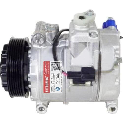 For Car Jaguar XF 3.0L 2007-2015 AC air conditioner compressor 2W93-19D629-CD 2W9319D629CD 447180-4326 447180-4329 C2C26770