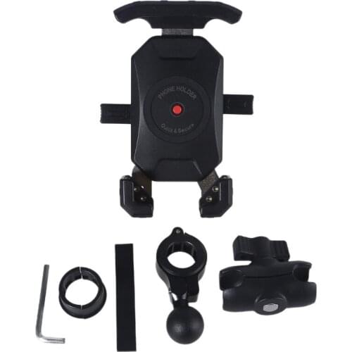 Bike Phone Mount Motorcycle Phone Mount Adjustable Bicycle Handlebar Phone Holder for 11 Pro Max 11 Pro X XR Xs max 8