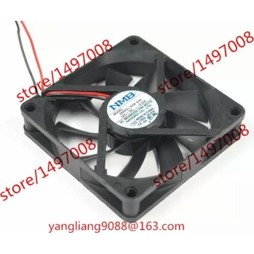 NMB-MAT 2806GL-04W-B40 TB2 DC 12V 0.22A 70x70x15mm Server Cooling Fan