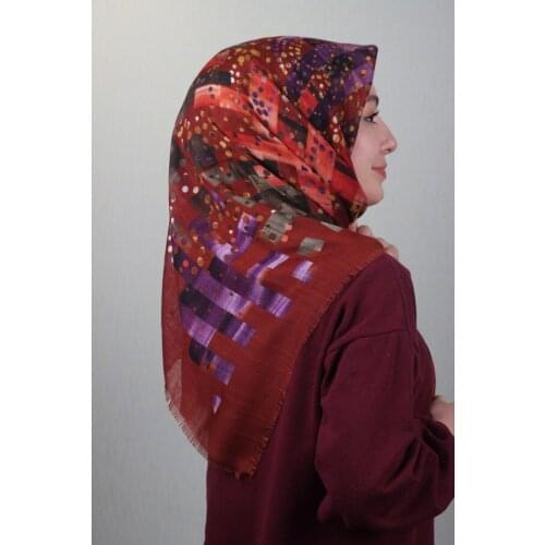 POLOİST LINEN FLAMLI SCARF DESEN-313 - RENK-21