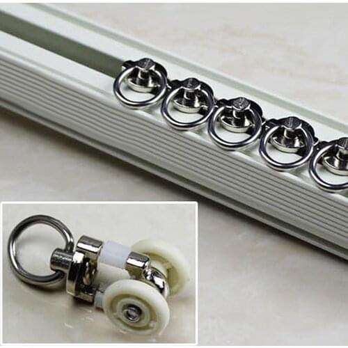 20x Alloy Ceiling Track for Curtains, Room Divider, Ceiling Curtain Track, Room Divider Curtain Rod