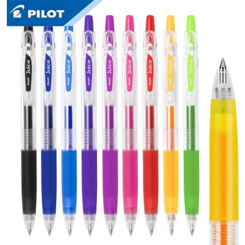 5/10Pcs PILOT Juice 0.38mm gel pen 24 color selection LJU-10UF pressed quick dry gel pen DIY hand account special smooth