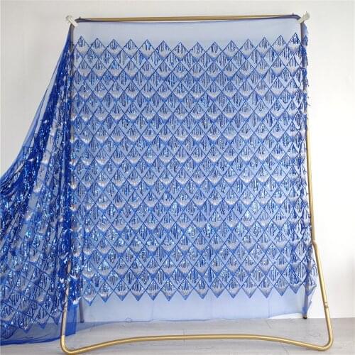 2020 New Arrival African Sequined Net Lace For Nigerian French Women Wedding Party Dress Top Quality Embroidery Tulle Laces