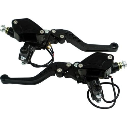 Universal 22mm aluminium motorcycle accessories brake clutch hydraulic brake pump assembly handlebar pump off road vehicle