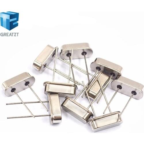 10PCS 4Mhz 6Mhz 8Mhz 12Mhz 16Mhz 20Mhz 24Mhz 4.000mhz 8.000mhz igMopnrq Quartz Crystal Resonator Passive Oscillator HC 49S New