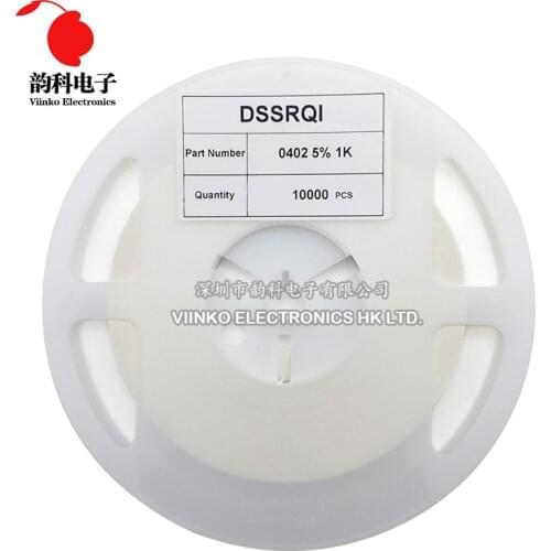 10000pcs 0402 5% SMD resistor 0R ~ 10M 1/16W 0 1 10 100 150 220 330 ohm 1K 2.2K 10K 100K 0R 1R 10R 100R 150R 220R 330R