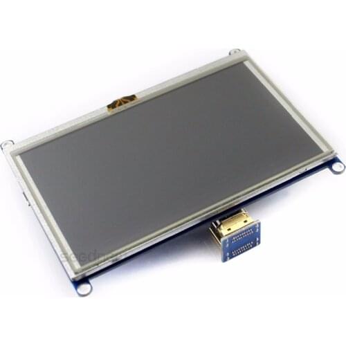 5" HDMI LCD (A) Raspberry Pi LCD 800x480 Resolution Resistive touch control Supports any revision of Raspberry Pi
