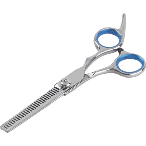 6 Inch Stainless Steel Teeth Cut/Flat Cut Type Hair Styling Beauty Salon Hairdressing Scissor For Barber Shop