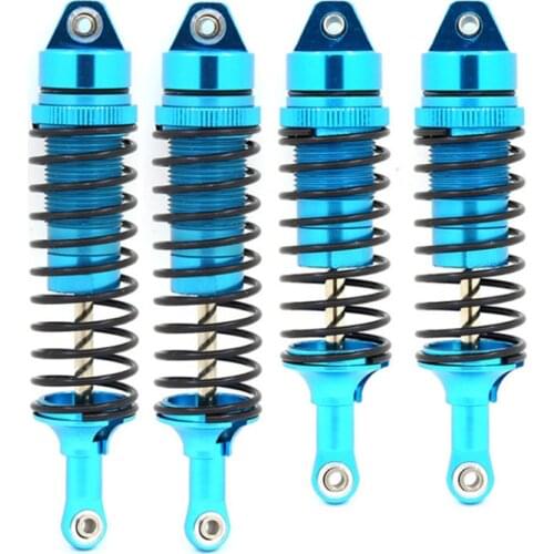 Aluminium Alloy Shock Absorber Assembled Full Metal Big Bore Shocks Front & Rear for Traxxas 1/10 Slash 727 RC Car Crawler Part