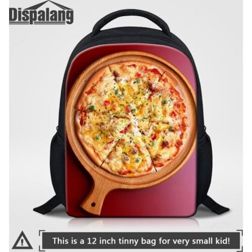 Dispalang 2018 Printing Mini Backpacks Pizza Fruit Cute Children School Bags For Kindergarten Girls Small Shoulder Bag