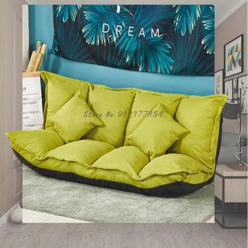 Lazy sofa tatami sofa small apartment net red folding double small sofa bedroom single sofa bed dual-use