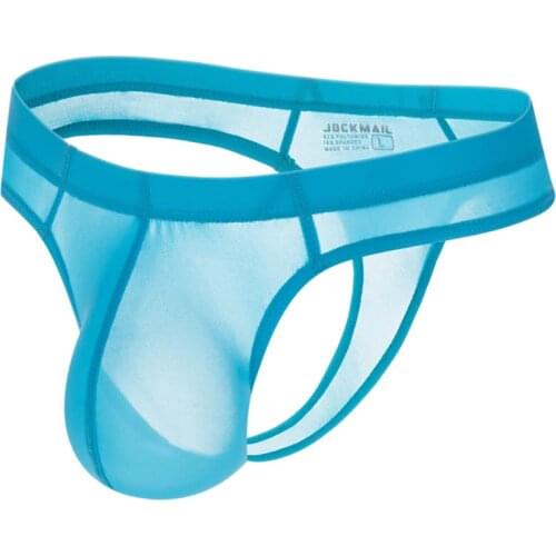 Erkek Bikin Sexy Lingerie Gay Jockstrap Thong T Back Underwear Briefs Penis Pouch Nylon Cueca Masculina Sex Cockring String Slip