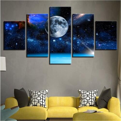 Space Blue Earth Europe Night Lighting full drill square diy diamond painting Diamond embroidery round drill decorationZP-375