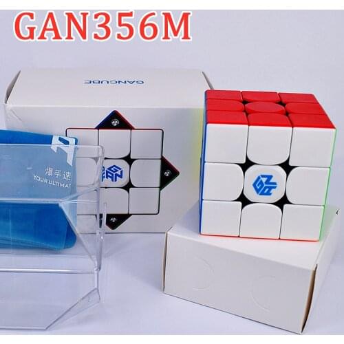 GAN356M 3x3x3 Magnetic magic cube 3x3 puzze speed cube GAN356 M cubo magico GAN 356 M gans 3x3x3 cube