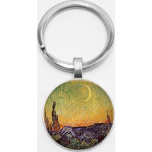 Fashion Accessories Midnight Dusk Keychain Birthday Gift Car Key Hang Buckle Accessories Welcome To Map Custom