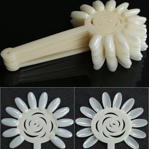 False Nail Tips Manicure Tool Sun Flower Color Plate Color Card Display Board Piece Swatch 120 Color Nail Art Practice Dedicated