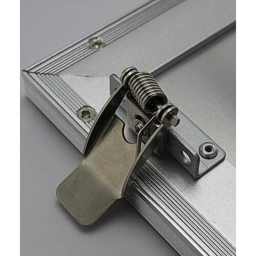 Manufacturer nickel plating led clip spring with fastener metal clip for panel