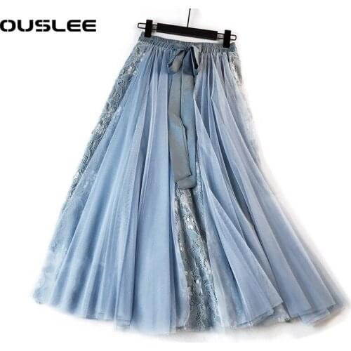 Женские юбки в складку OUSLEE China At AliExpress