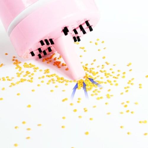 Portable Mini Diamond Painting Drill Picker Table Vacuum Cleaner Mini Diamond Picker Diamond Painting Accessories Tool