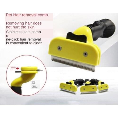 Pets Hair Shedding Removal fading comb hair removal comb open knot beauty beating tool brush cats dogs flea fur shedding combs