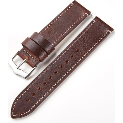 Genuine Leather Watchband for Huami Amazfit BIP GTS watch Quick Release Watch Band For Amazfit GTR 42mm Strap 20mm Wristband