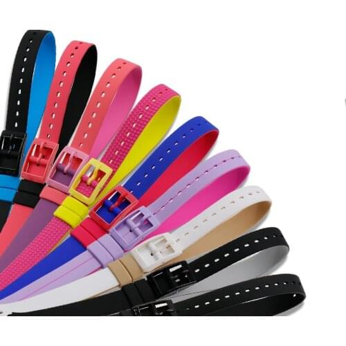 Long silicone strap watch accessories womens childrens bracelet for Swatch pin buckle 12mm sports waterproof strap watch band