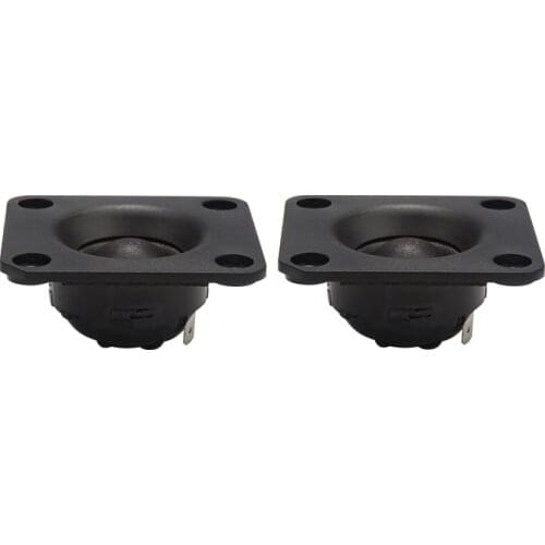 Silk Film Mini Car Tweeter 4Ohm 25W Audio Speaker Unit 1 Inch HIFI NeFeb Motor Portable Treble Loudspeaker Peerless Speaker DIY