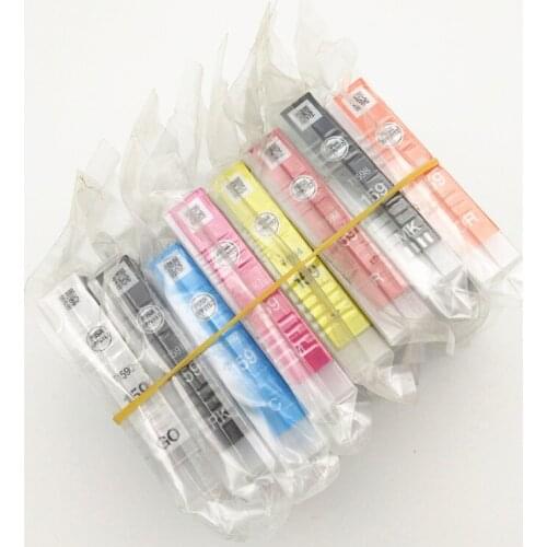 Vilaxh T159 Ink Cartridge For Epson 159 T1590 - T1599 Stylus Photo R2000 R2000S Ink Cartridge R2000 A3 Printer