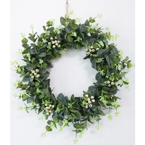Green Leaves Summer Beach Wedding Decorations Artificial Garlands Christmas Party Door Decorative guirlanda de porta T363