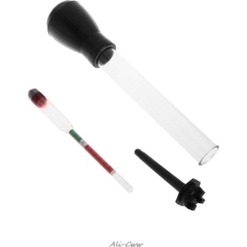 1.1-1.3 Colored Zone Black Battery Hydrometer Tester Acid Electrolyte Lead Flooded PQ