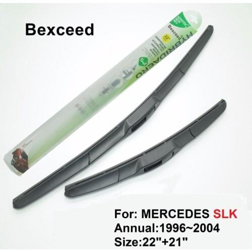 1 Pair(22"+21") High Quality Bexceed of Car Windshield Hybrid wiper blade for MERCEDES SLK
