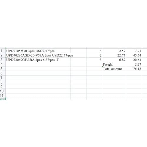100% New&original UPD71055GB