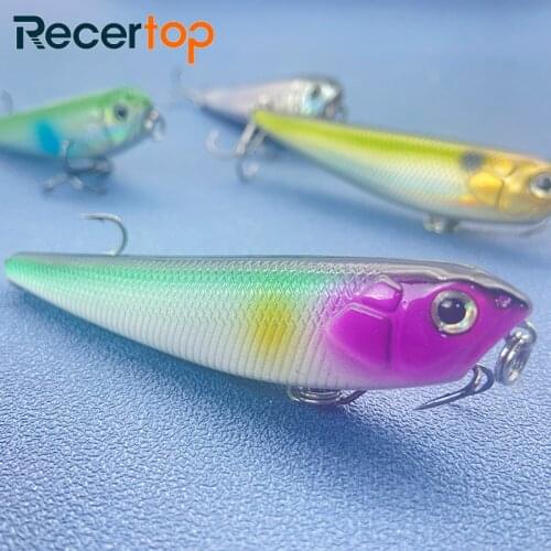 2021 Recertop 9cm/8g long-range floating water pencil lure lure water surface lure fake lure bionic lure lure lure