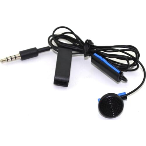50 pcs a lot 3.5mm Wired Control handsfree game Headset Earphone With Mic For playstation 4 For PS4