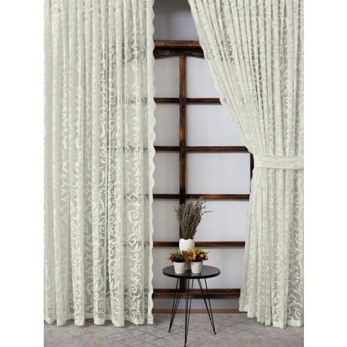 Esdeh Pleated Gusset Suit (2 Pcs) Gauze Backdrop Curtain