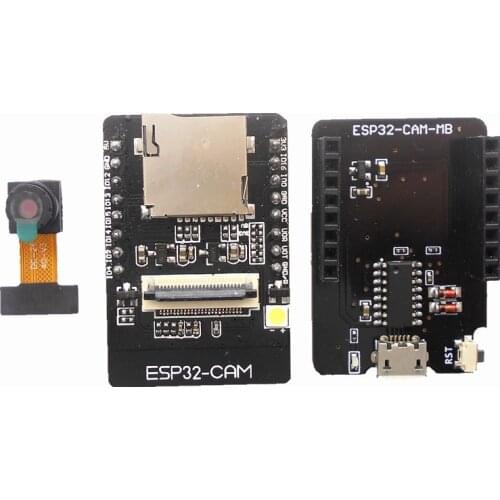 ESP32-CAM-MB MICRO USB ESP32 Serial to WiFi ESP32-CAM Development Board ESP32 CAM 5V Bluetooth+OV2640 Camera 2.4G Antenna