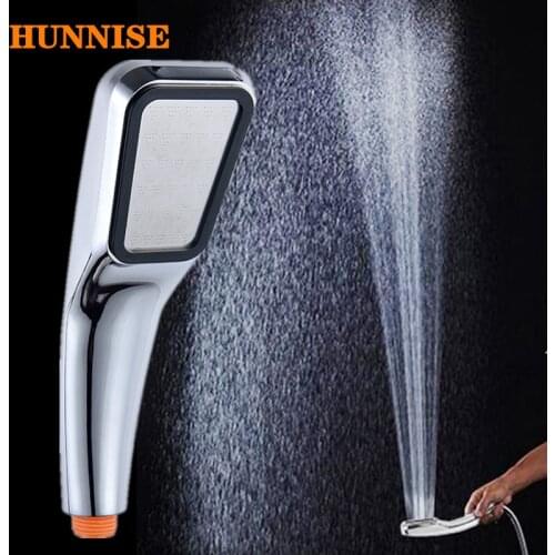 Bathroom Hand Shower Quality ABS Square Bath Shower Head Water Saving Hand Shower Head Supercharged Bathroom Hand Shower